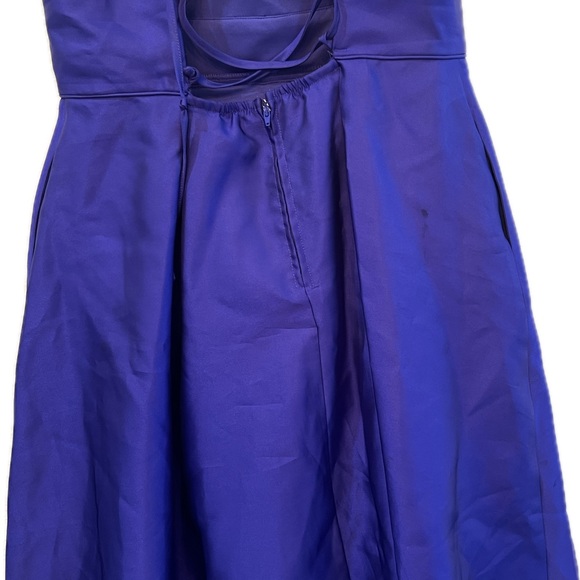 Blue beautiful dress for girls sz 16 - Picture 5 of 6